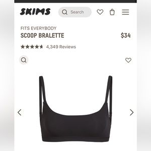 Skims fits everybody scoop bralette